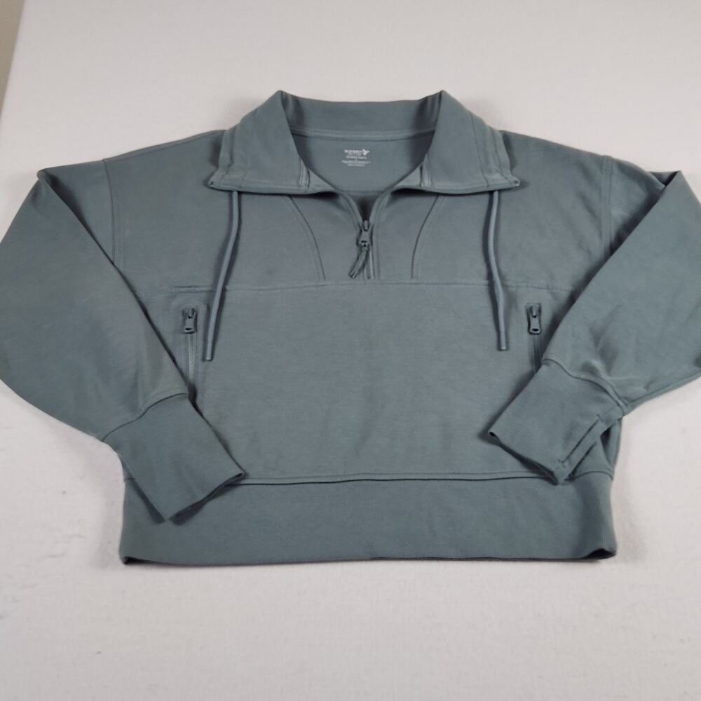 Old Navy Active Dynamic Fleece 1/4 Zip Pullover Women’s Sz L